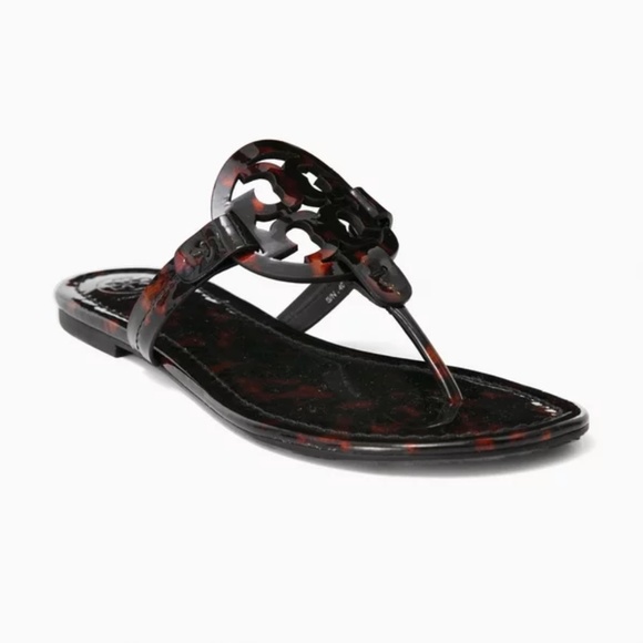 SOLD Tory Burch Miller Tortoise Shell Size 9 NIB - Picture 3 of 5